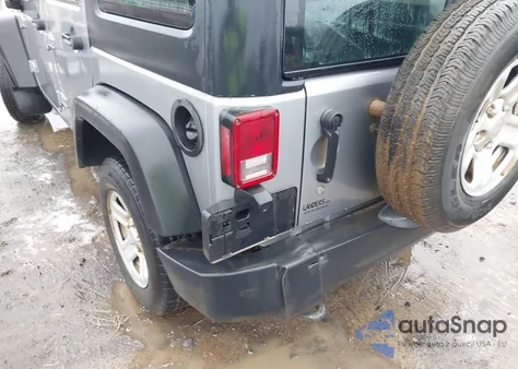 2018 Jeep Wrangler Jk Unlimited Sport Rhd 4X4 z USA, uszkodzony, nr VIN 1C4BJWKG7JL864160